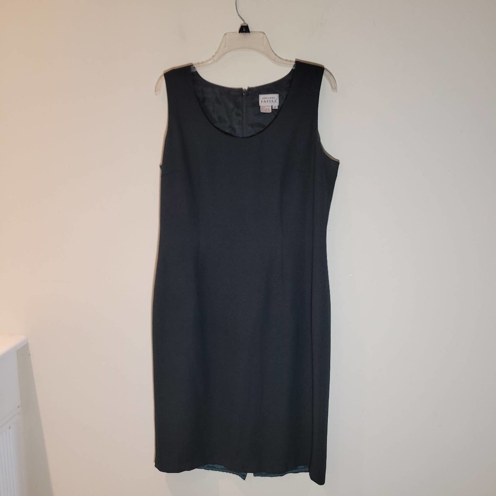 Adrianna Papell Women's Little Black Lined Dress Size 12